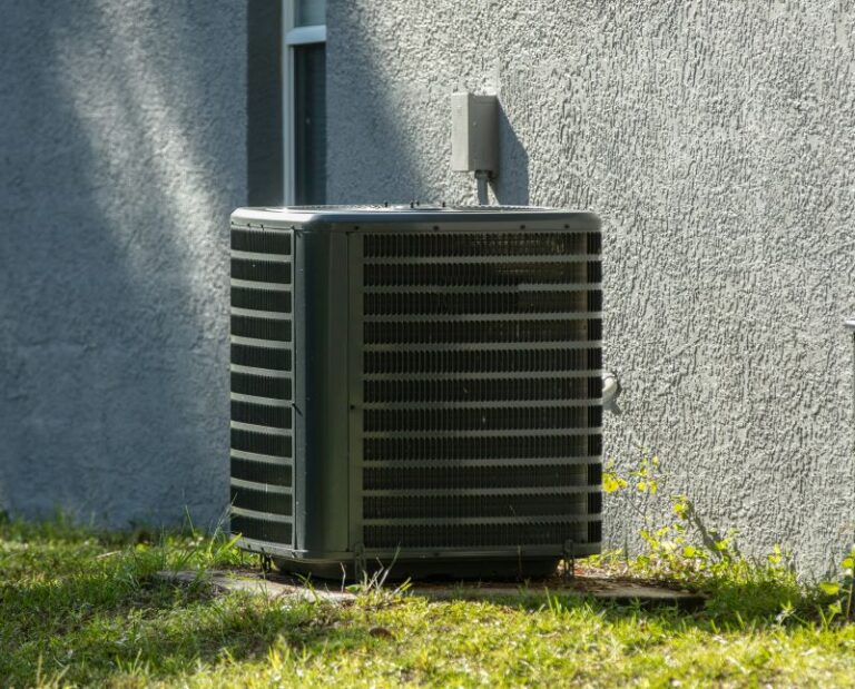 ac unit outside