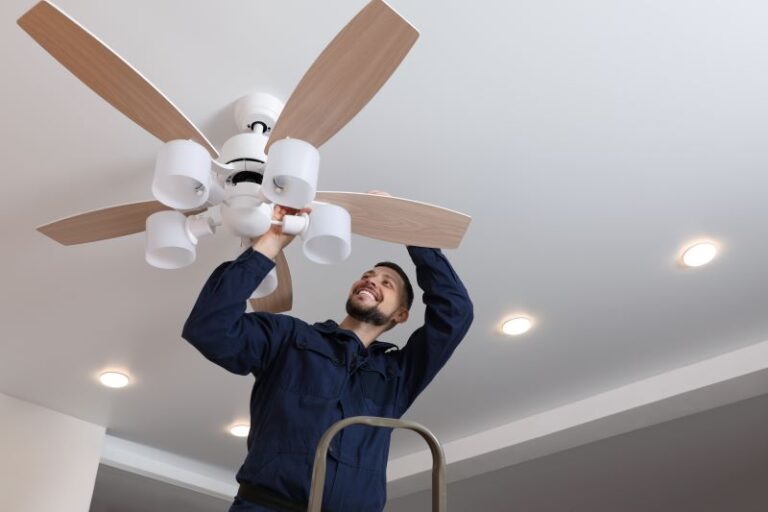 tech fixing ceiling fan