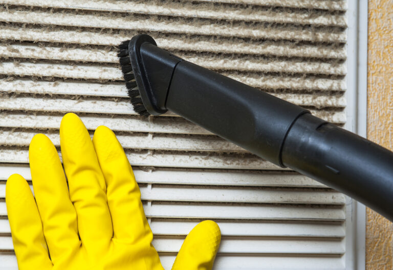 cleaning vents for efficiency