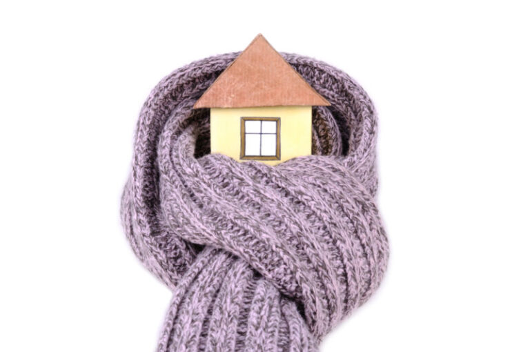 ENERGY house with scarf warm heating home e