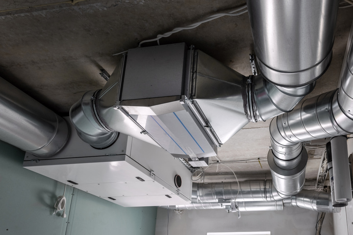 Ductwork After Duct Sealing